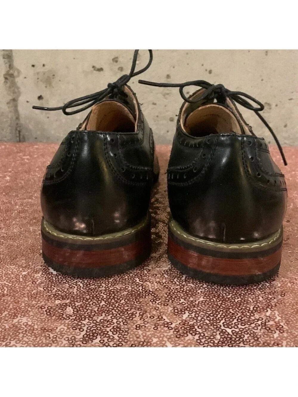 Bruno Marc Prince Black Oxford For Men - SZ 9.5